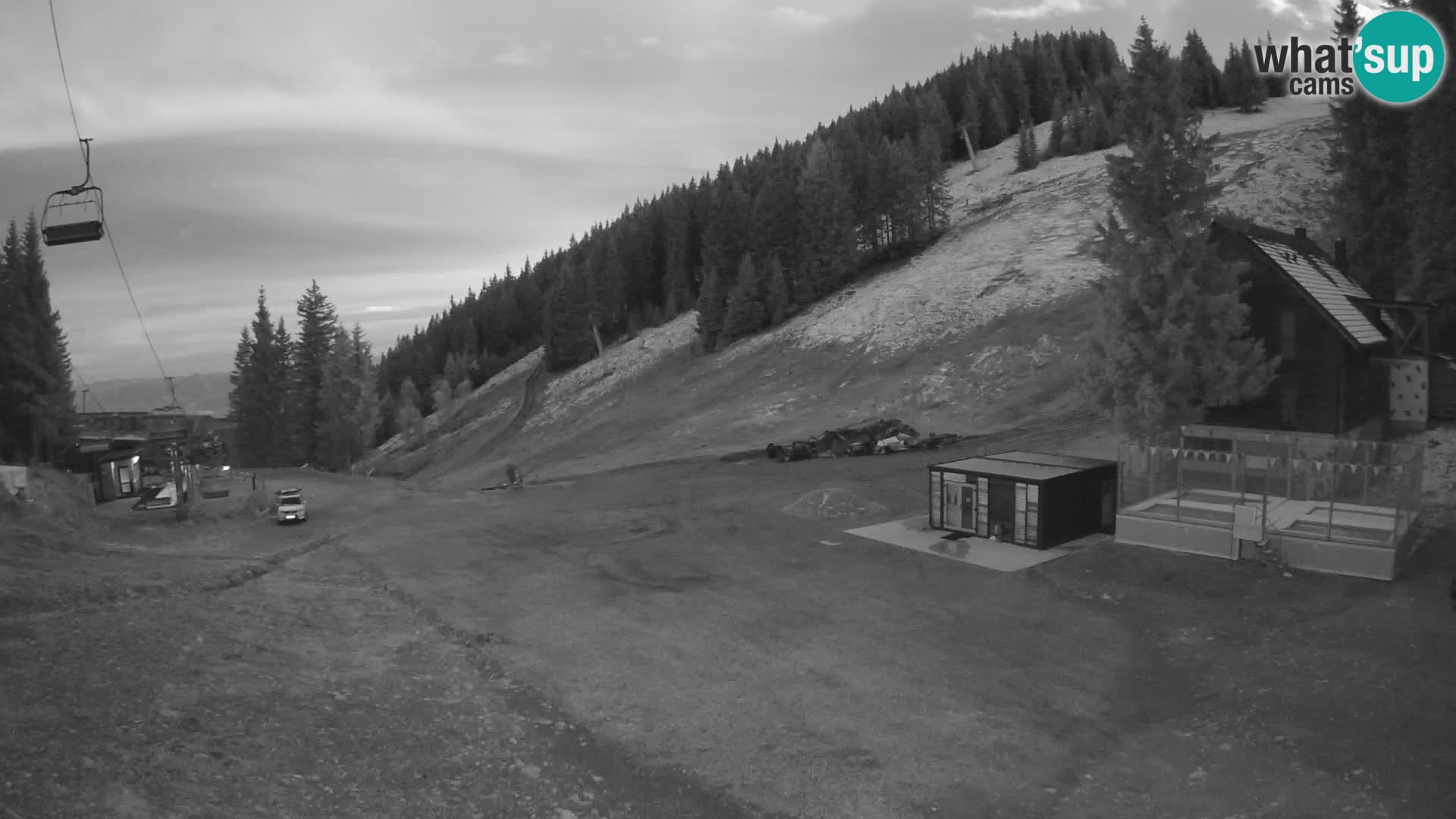 GOLTE Ski resort live webcam – view to Medvedjak – Slovenia