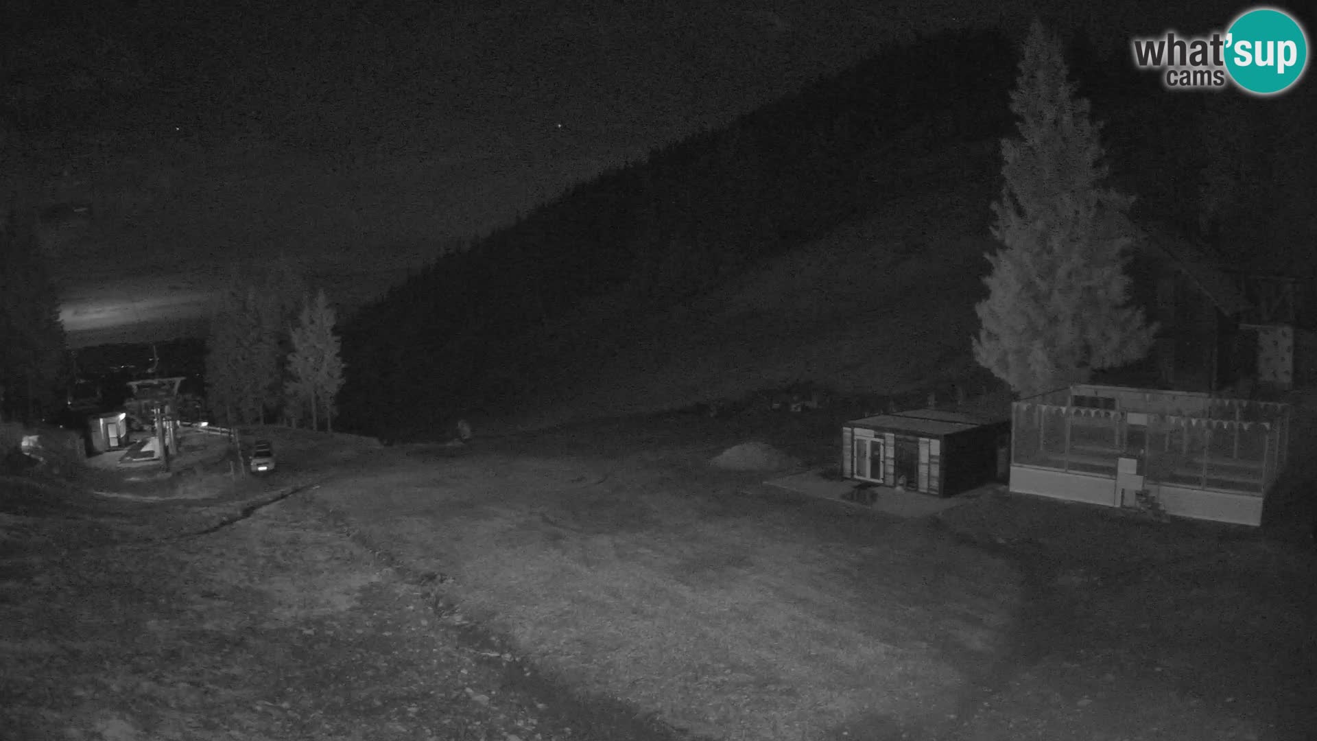Cámara web en vivo de la estación de esquí GOLTE – vista a Medvedjak – Eslovenia