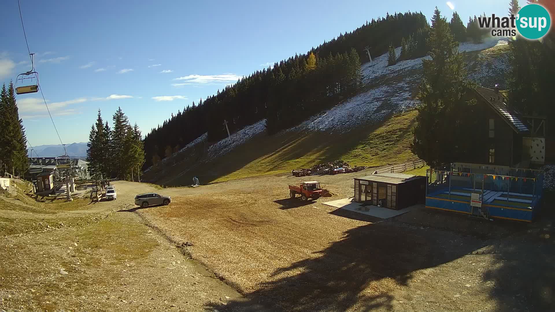 Webcam en direct de la station de ski de GOLTE – vue sur Medvedjak – Slovénie