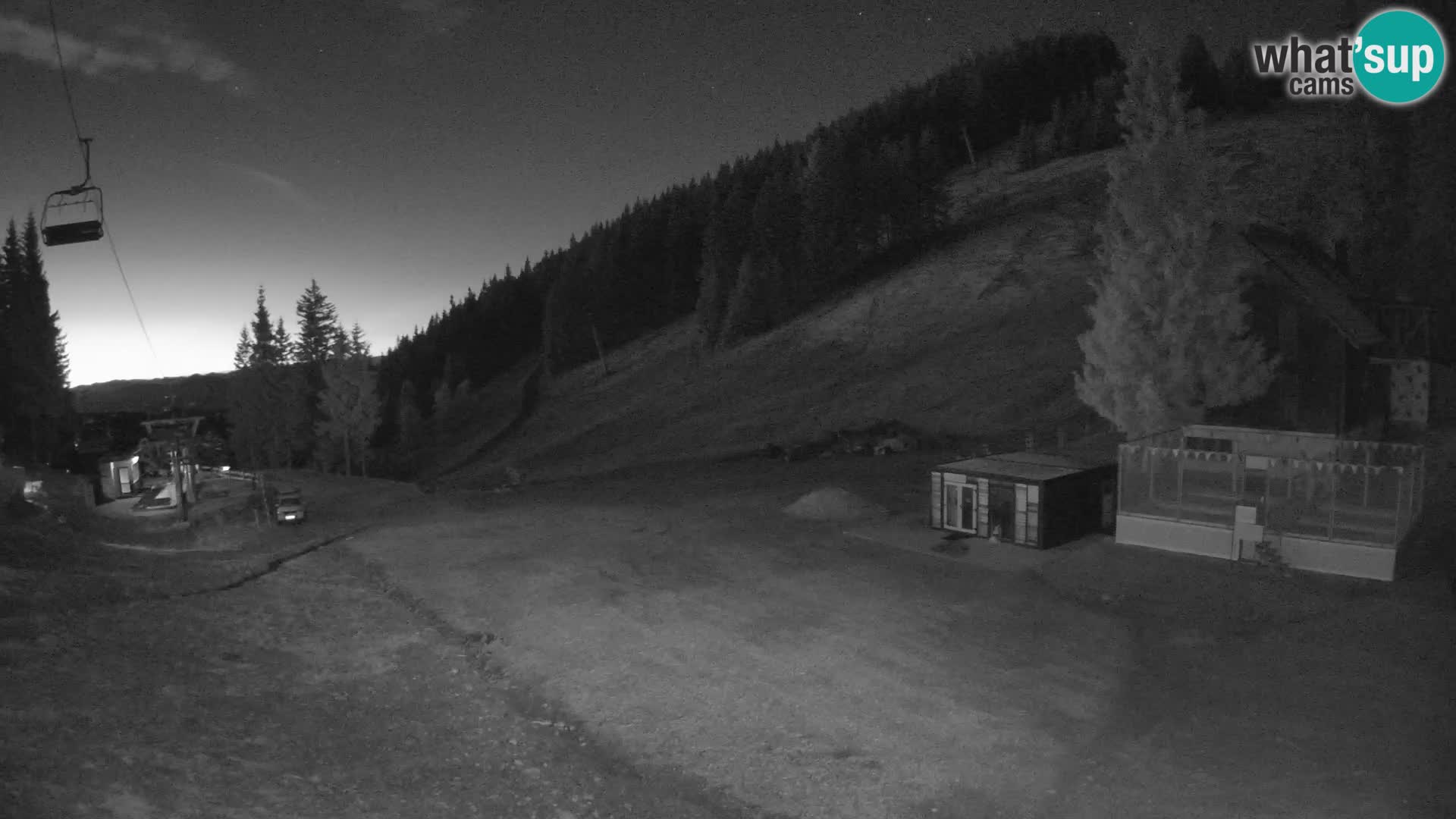 GOLTE Ski resort live webcam – view to Medvedjak – Slovenia