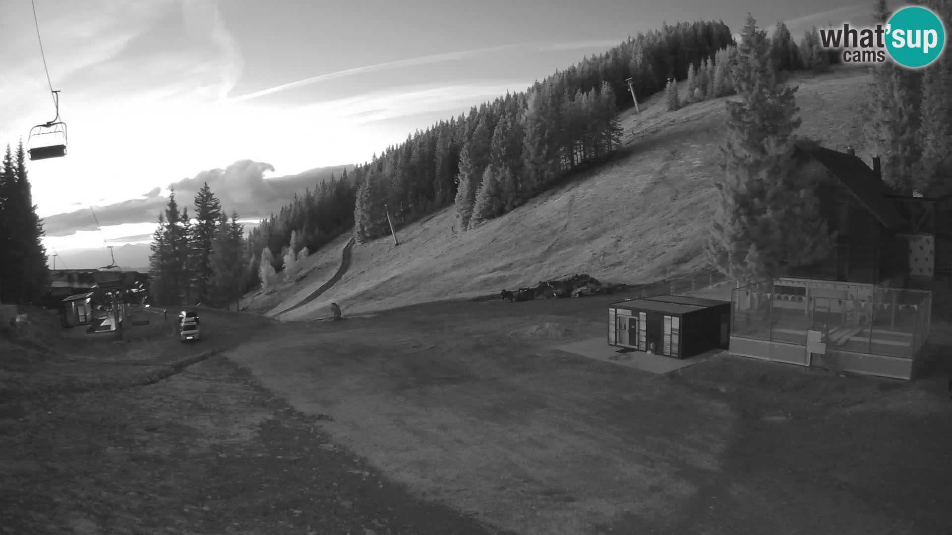 GOLTE Ski resort live webcam – view to Medvedjak – Slovenia