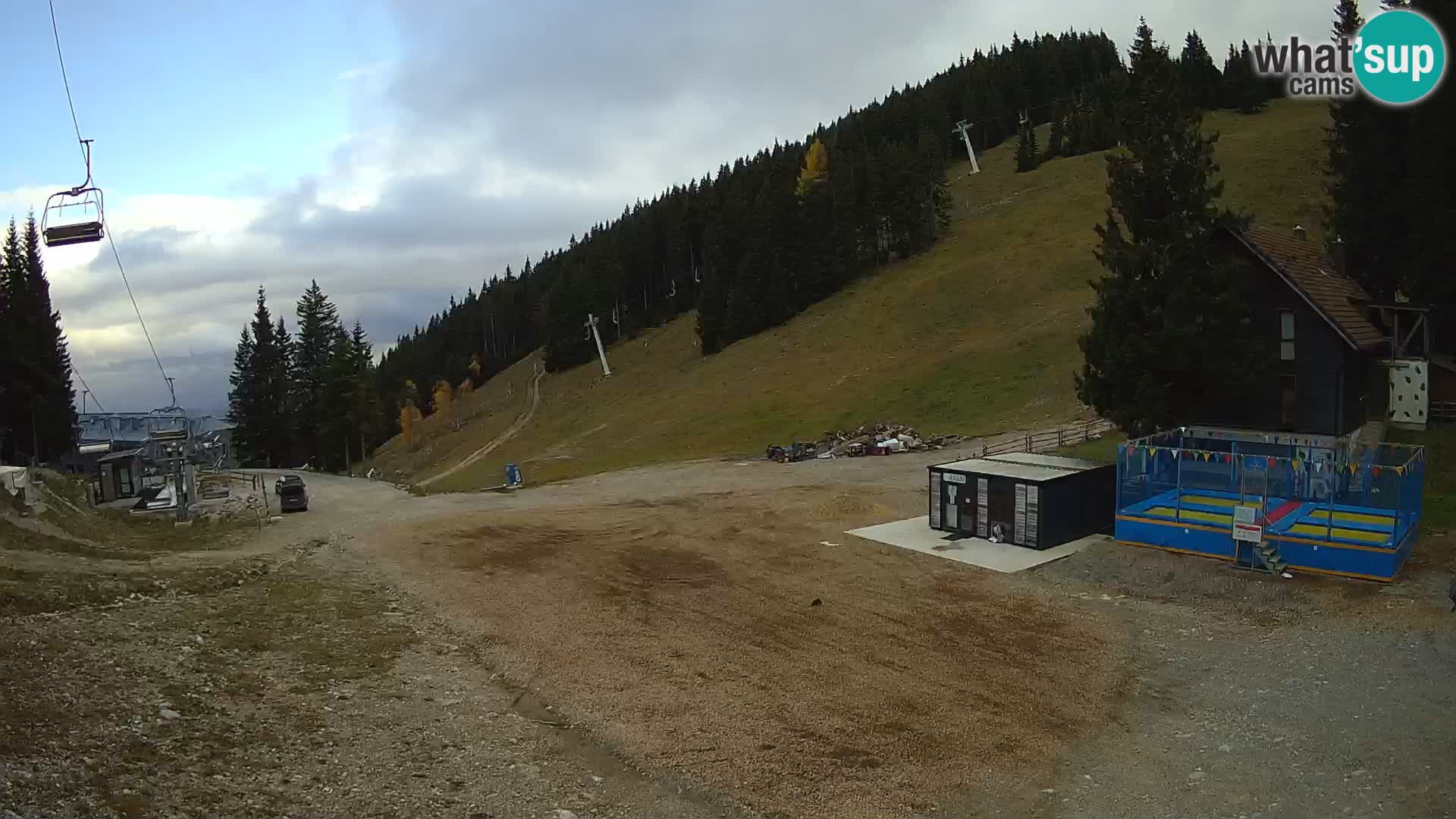 GOLTE Ski resort live webcam – view to Medvedjak – Slovenia