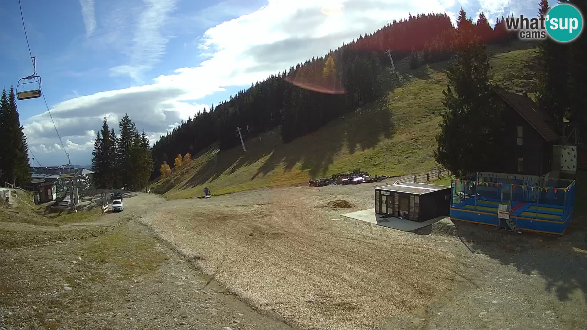 GOLTE Skigebiet webcam – Schöne Aussicht auf Medvedjak – Slowenien
