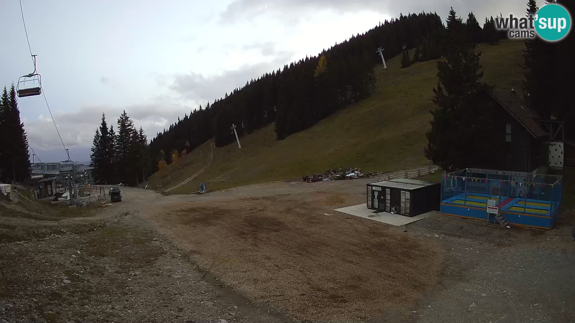 GOLTE Ski resort live webcam – view to Medvedjak – Slovenia