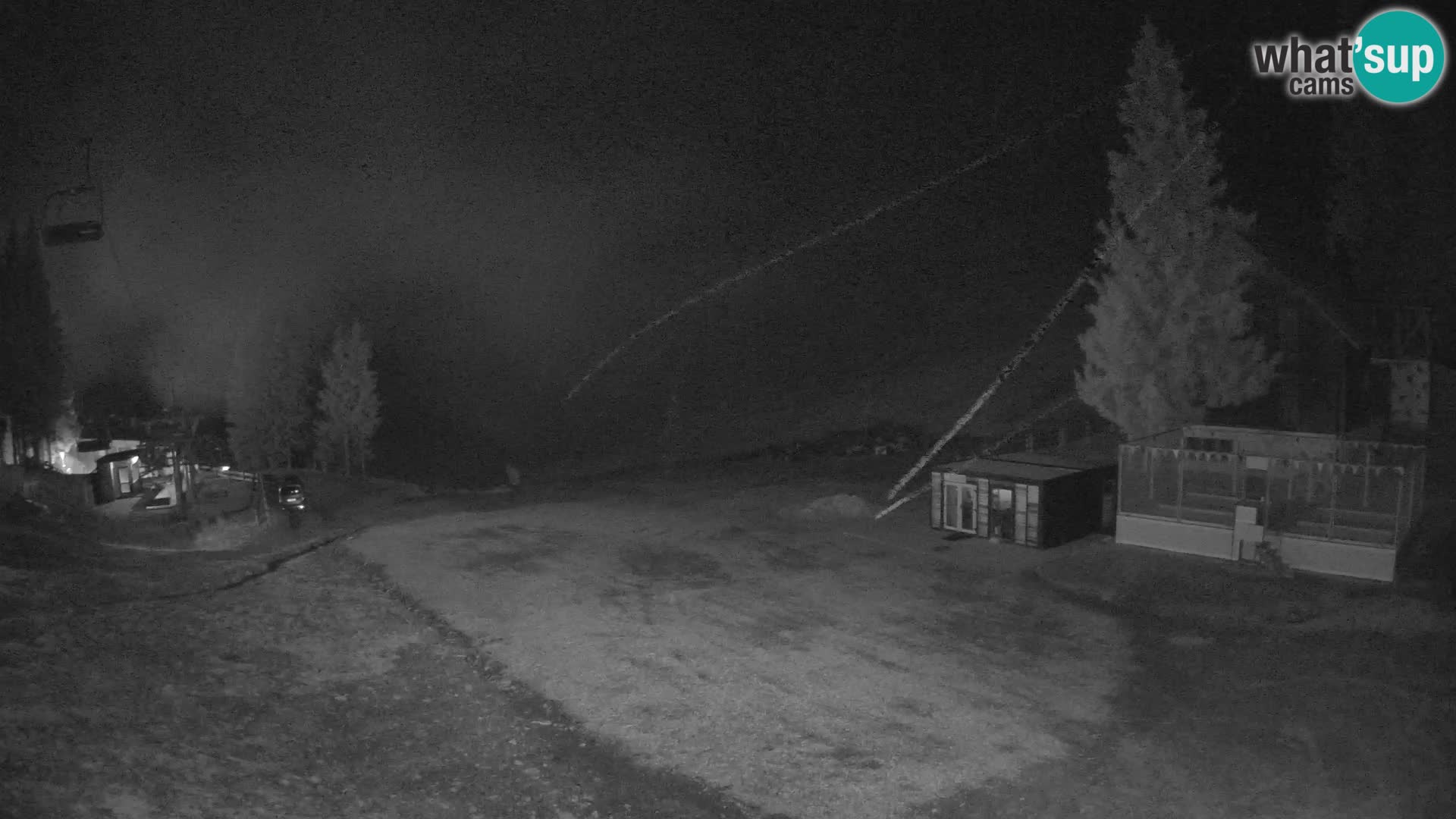 Spletna kamera smučišča GOLTE v živo – pogled na Medvedjak