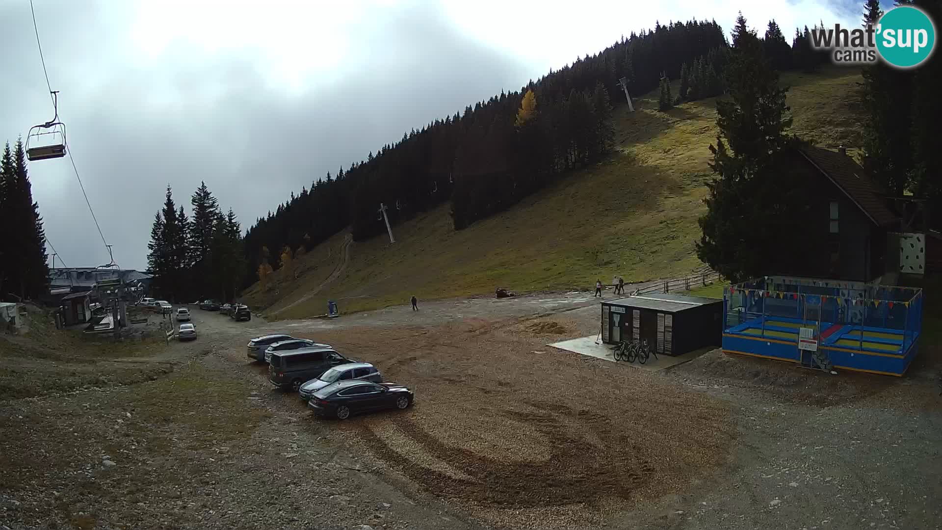 GOLTE skijalište web kamera – pogled na Medvedjak – Slovenija