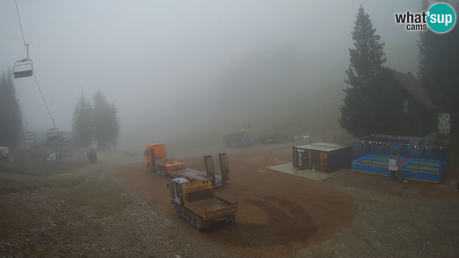 Webcam en direct de la station de ski de GOLTE – vue sur Medvedjak – Slovénie