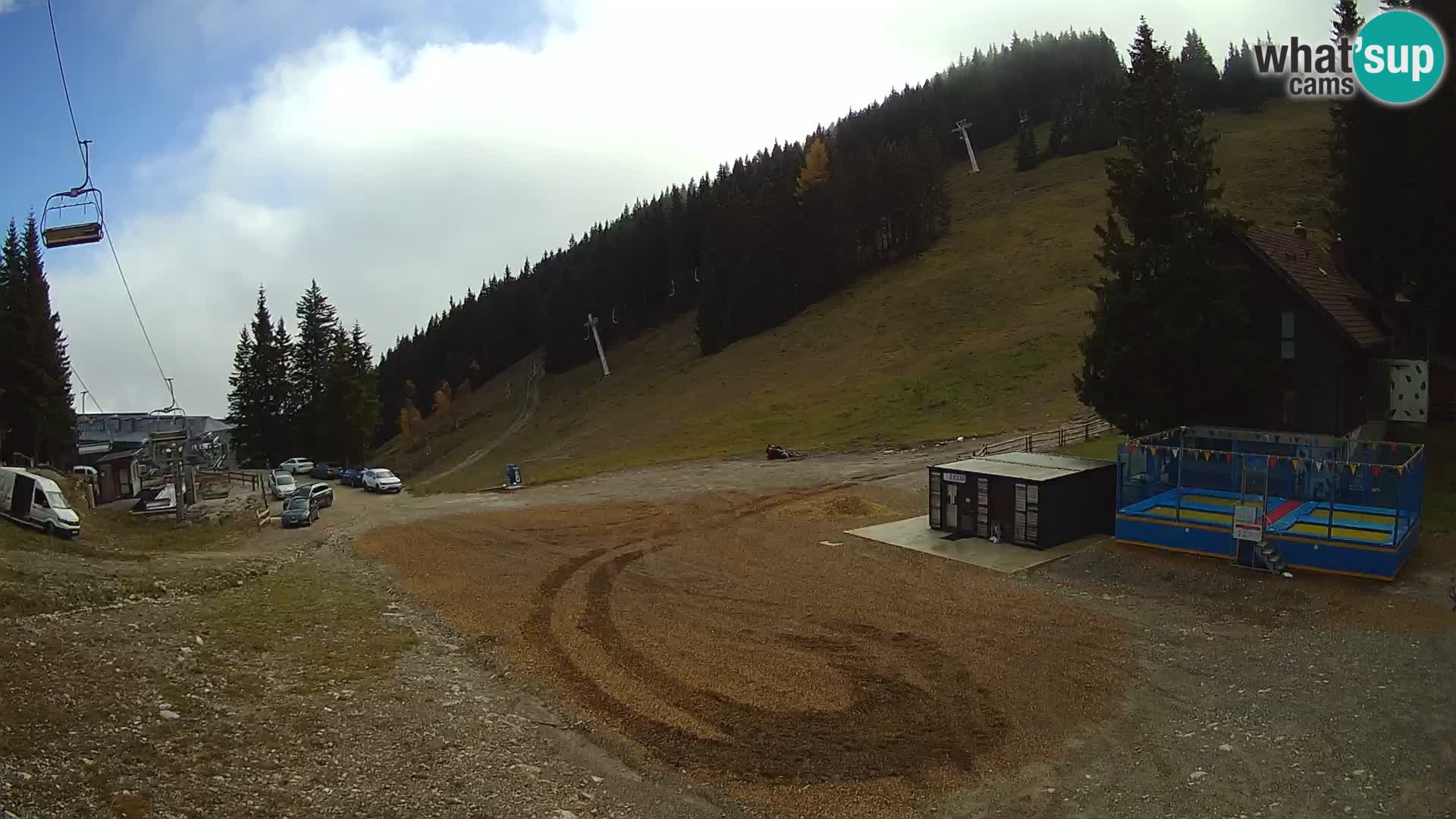 Webcam en direct de la station de ski de GOLTE – vue sur Medvedjak – Slovénie