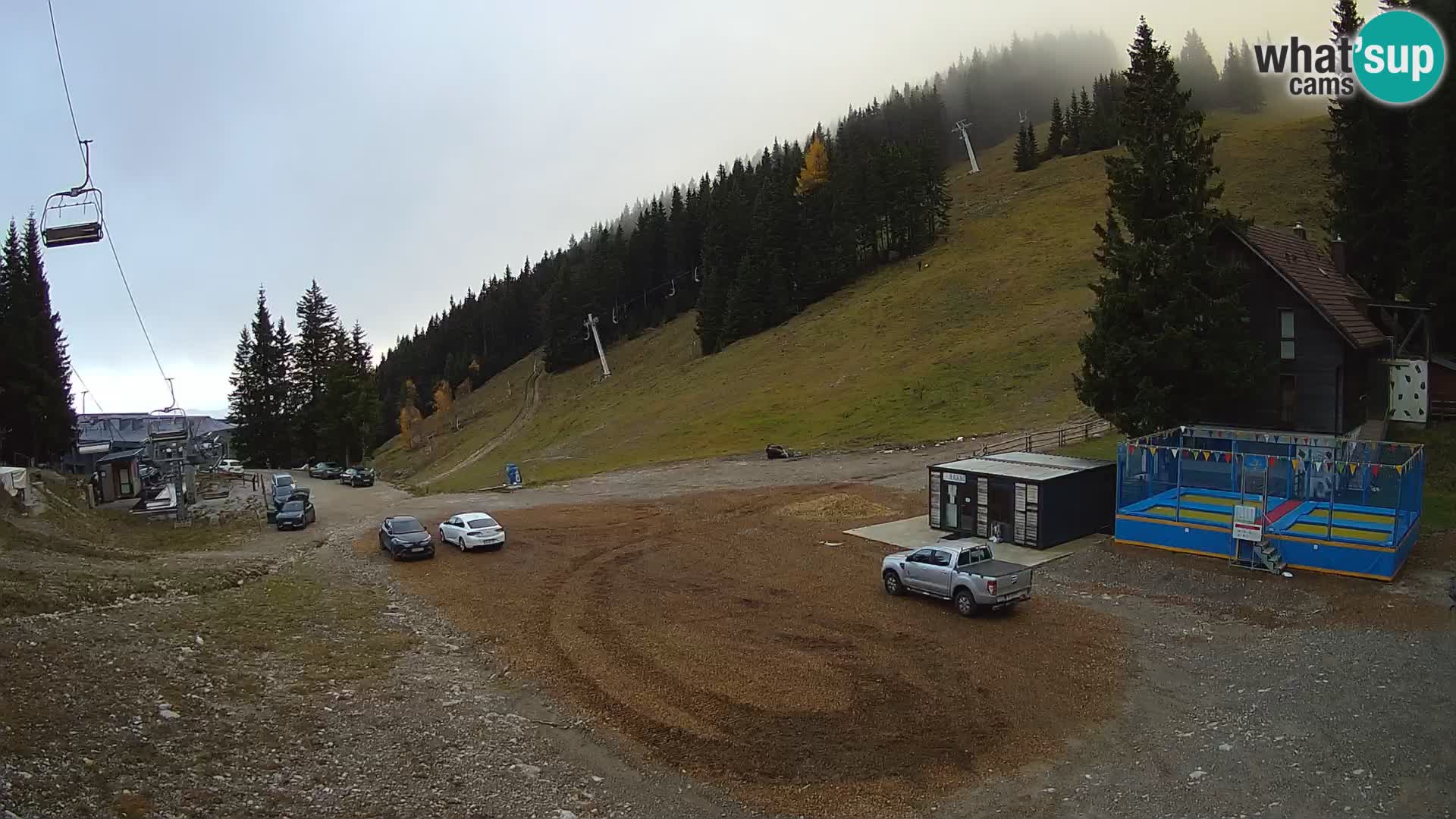 Webcam en direct de la station de ski de GOLTE – vue sur Medvedjak – Slovénie