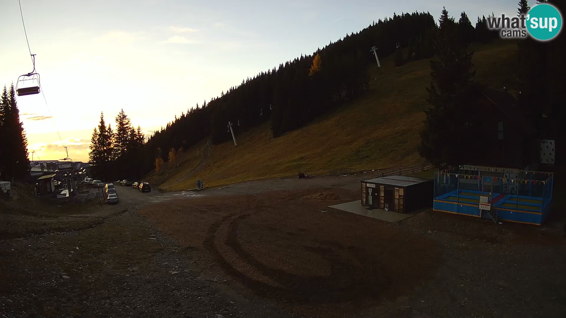 Webcam en direct de la station de ski de GOLTE – vue sur Medvedjak – Slovénie