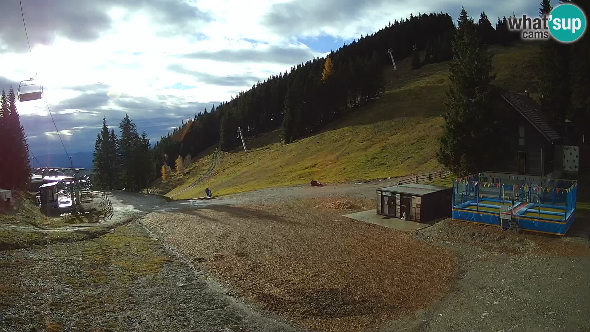 GOLTE Ski resort live webcam – view to Medvedjak – Slovenia