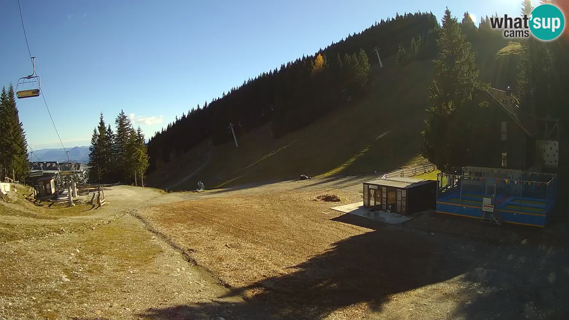 Webcam en direct de la station de ski de GOLTE – vue sur Medvedjak – Slovénie
