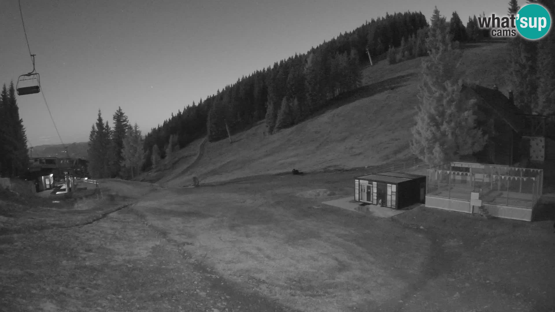 Cámara web en vivo de la estación de esquí GOLTE – vista a Medvedjak – Eslovenia