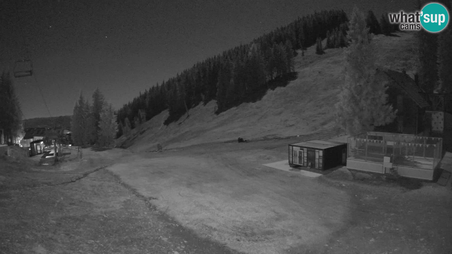 Cámara web en vivo de la estación de esquí GOLTE – vista a Medvedjak – Eslovenia