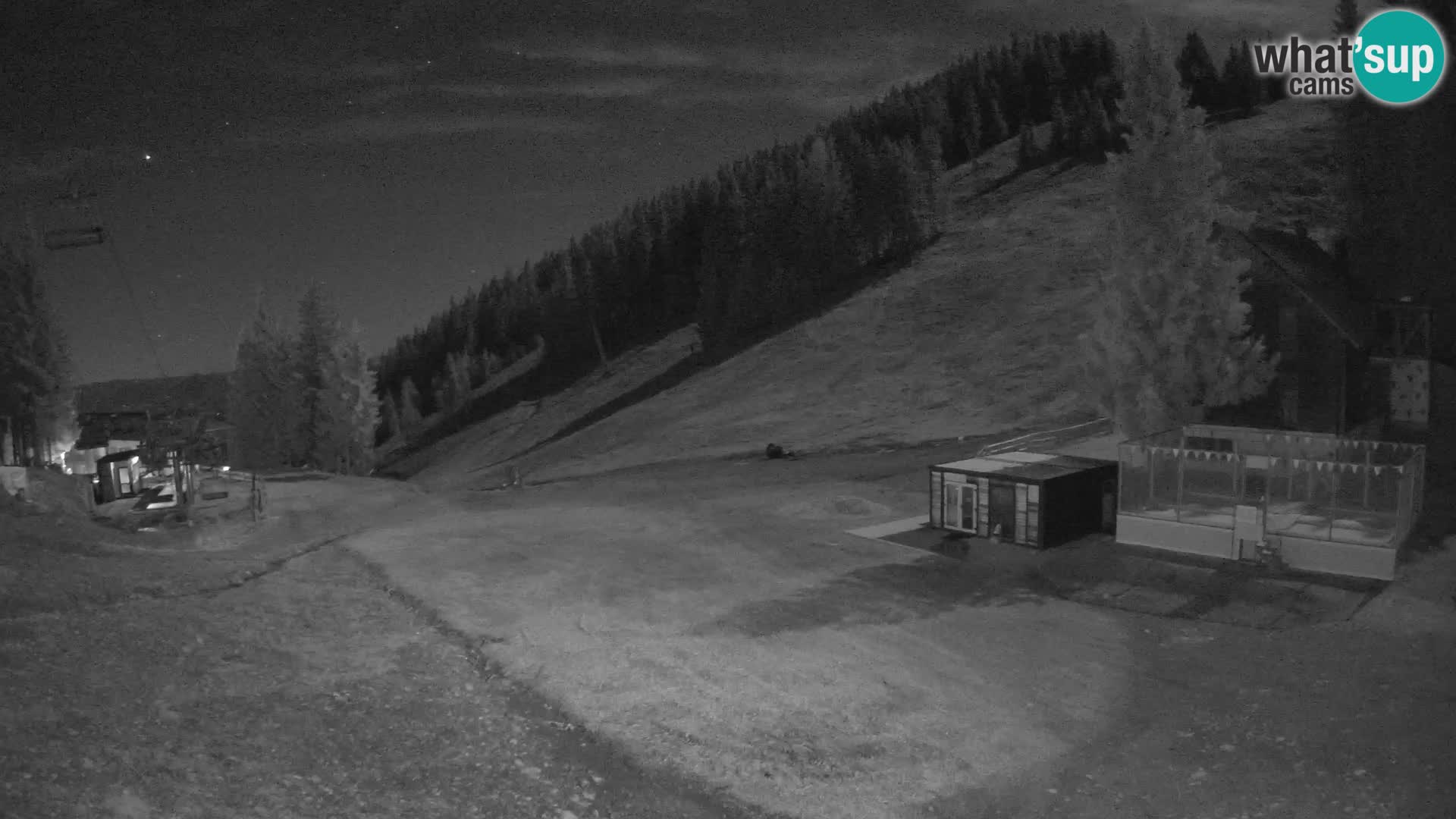 Cámara web en vivo de la estación de esquí GOLTE – vista a Medvedjak – Eslovenia