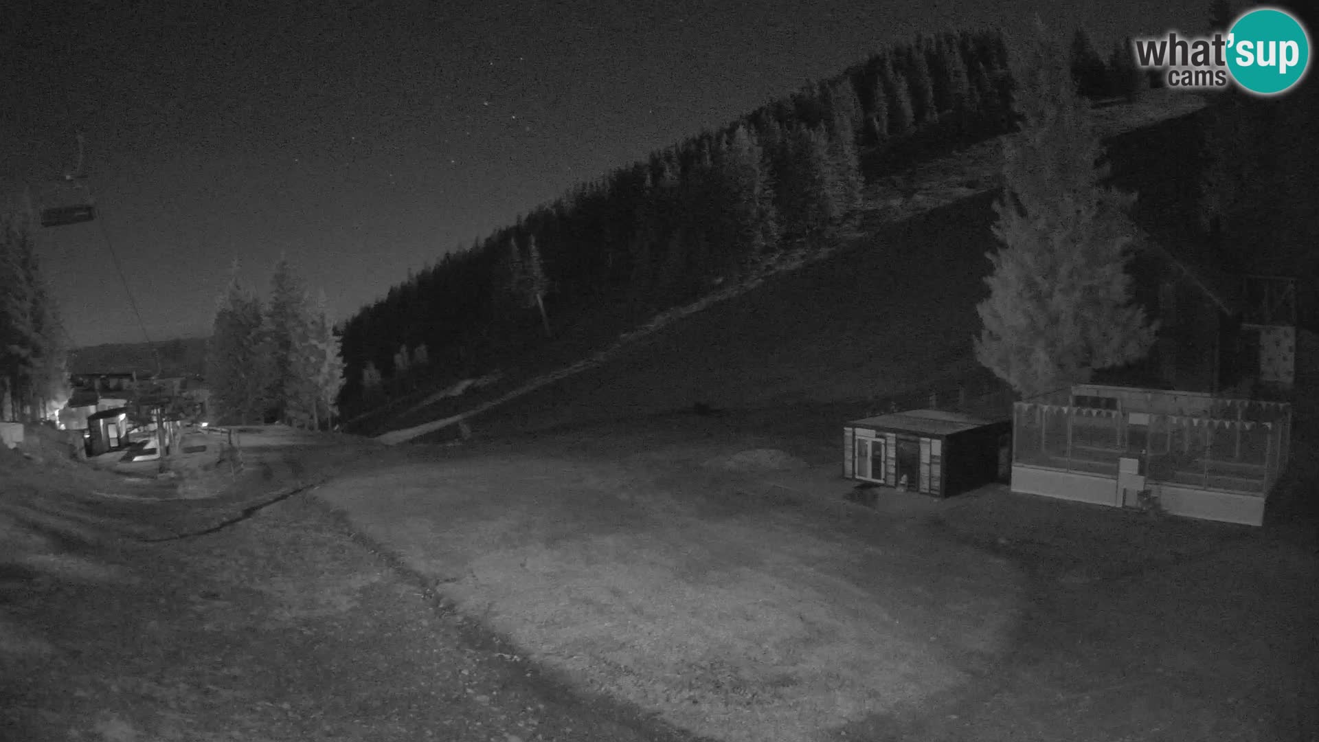 Cámara web en vivo de la estación de esquí GOLTE – vista a Medvedjak – Eslovenia