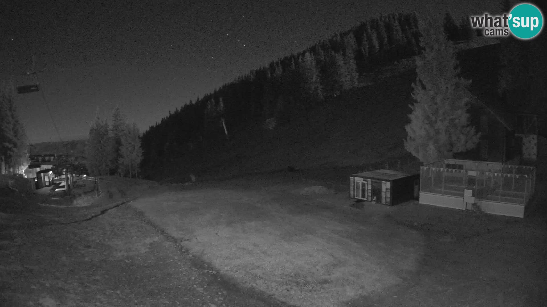 GOLTE skijalište web kamera – pogled na Medvedjak – Slovenija