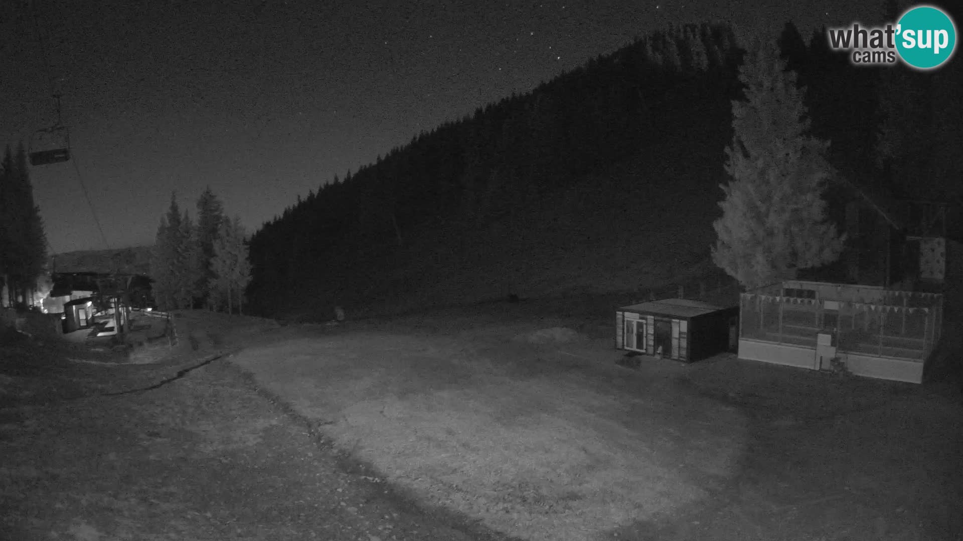 GOLTE Ski resort live webcam – view to Medvedjak – Slovenia