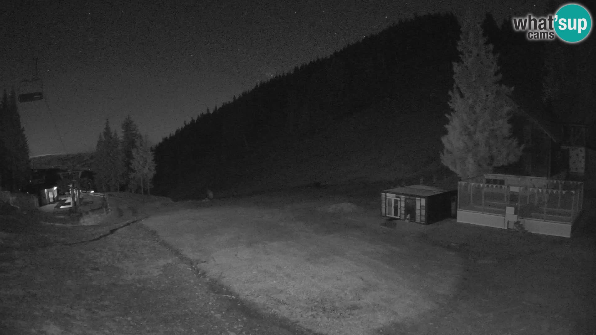 Cámara web en vivo de la estación de esquí GOLTE – vista a Medvedjak – Eslovenia