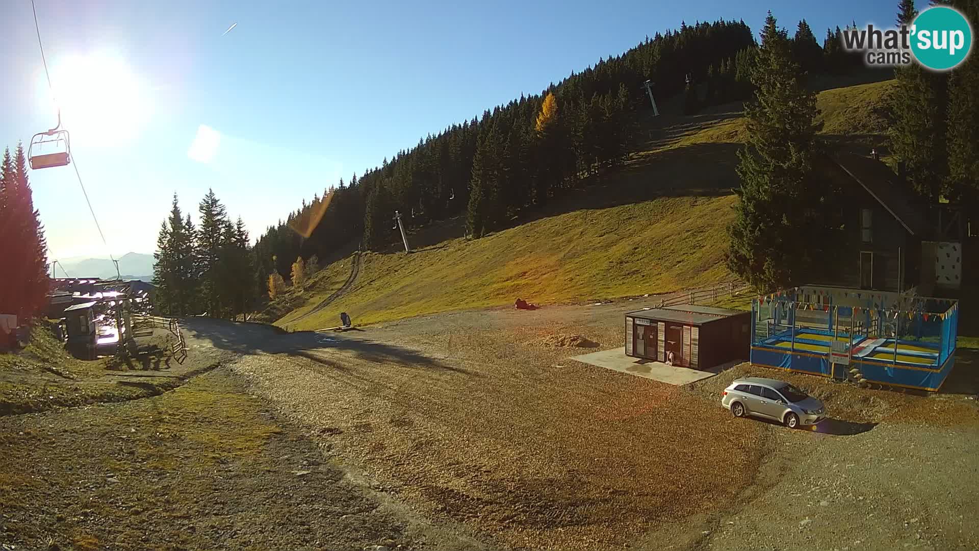 Webcam en direct de la station de ski de GOLTE – vue sur Medvedjak – Slovénie