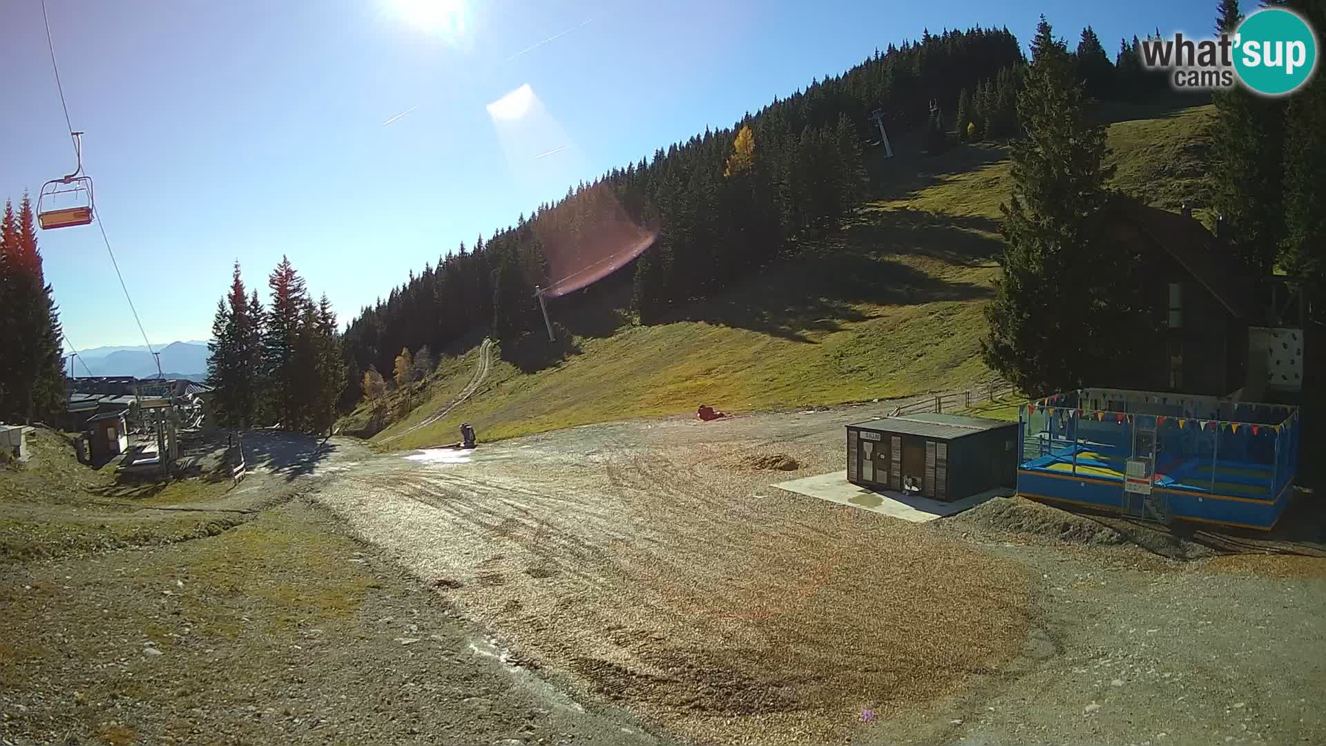 GOLTE Ski resort live webcam – view to Medvedjak – Slovenia