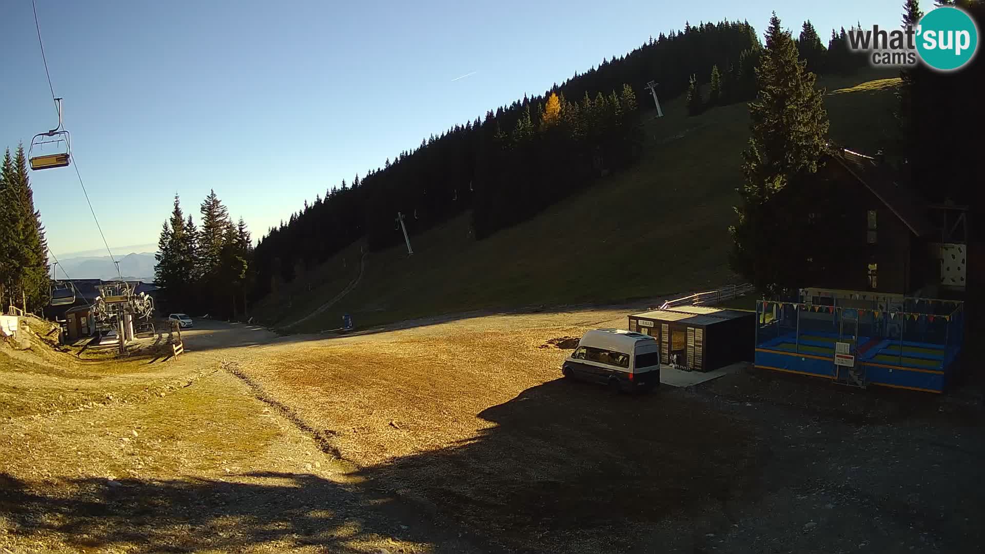 GOLTE Skigebiet webcam – Schöne Aussicht auf Medvedjak – Slowenien