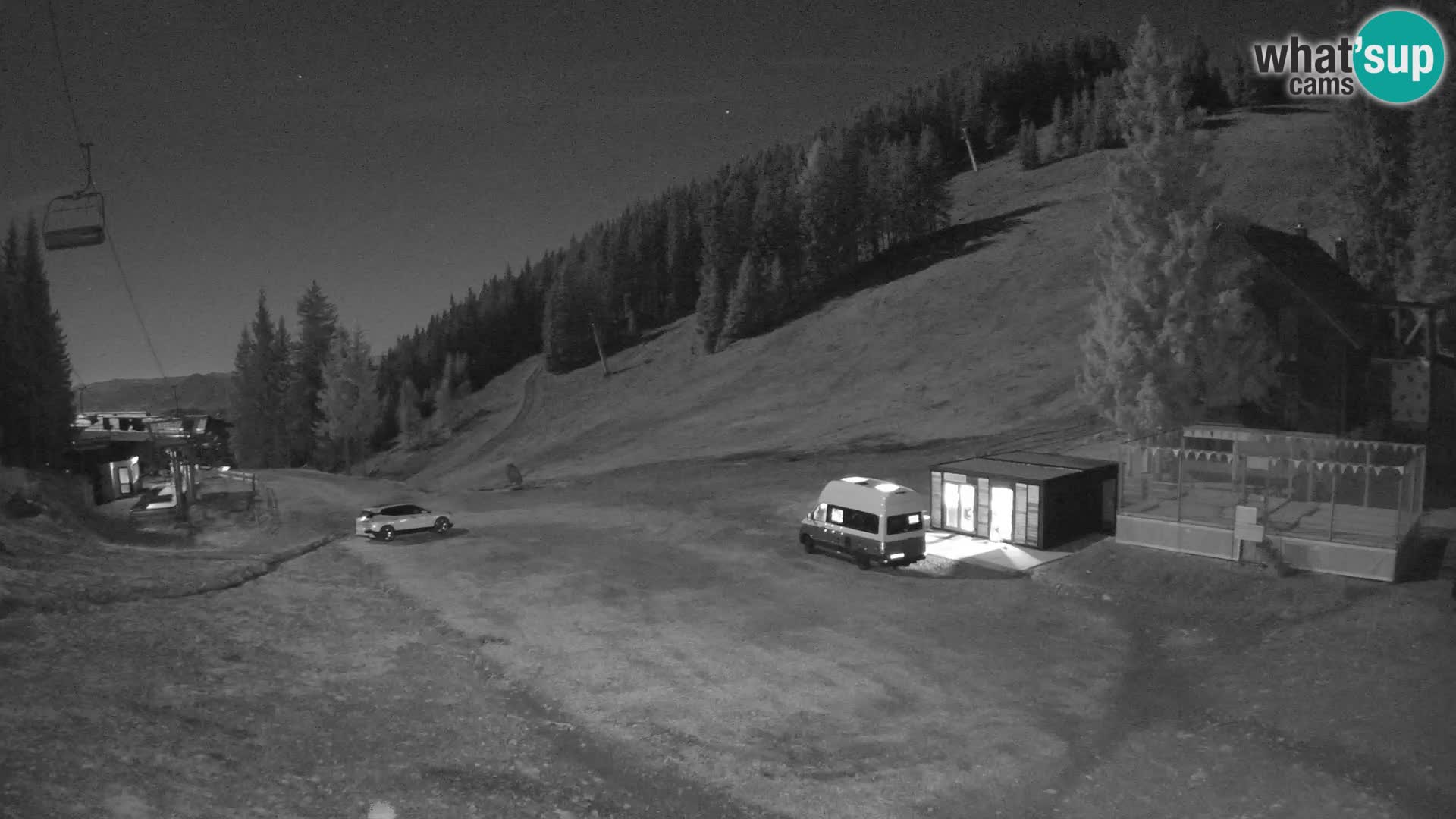 GOLTE skijalište web kamera – pogled na Medvedjak – Slovenija