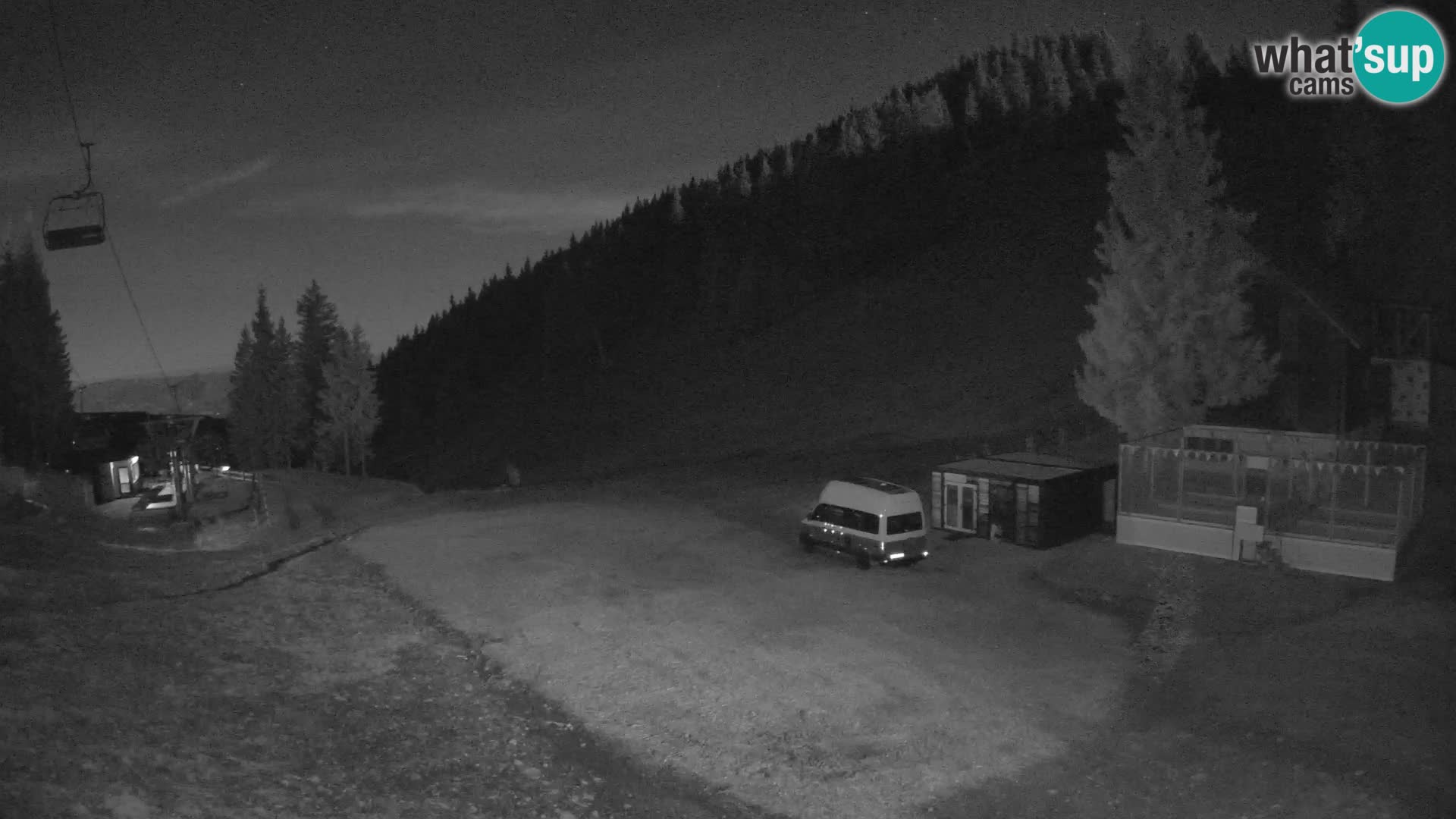 Cámara web en vivo de la estación de esquí GOLTE – vista a Medvedjak – Eslovenia