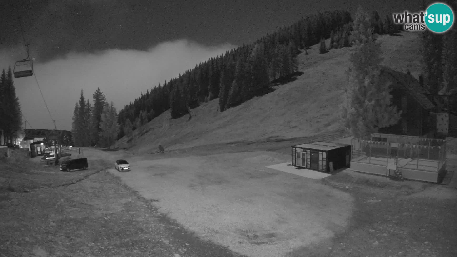 GOLTE Ski resort live webcam – view to Medvedjak – Slovenia