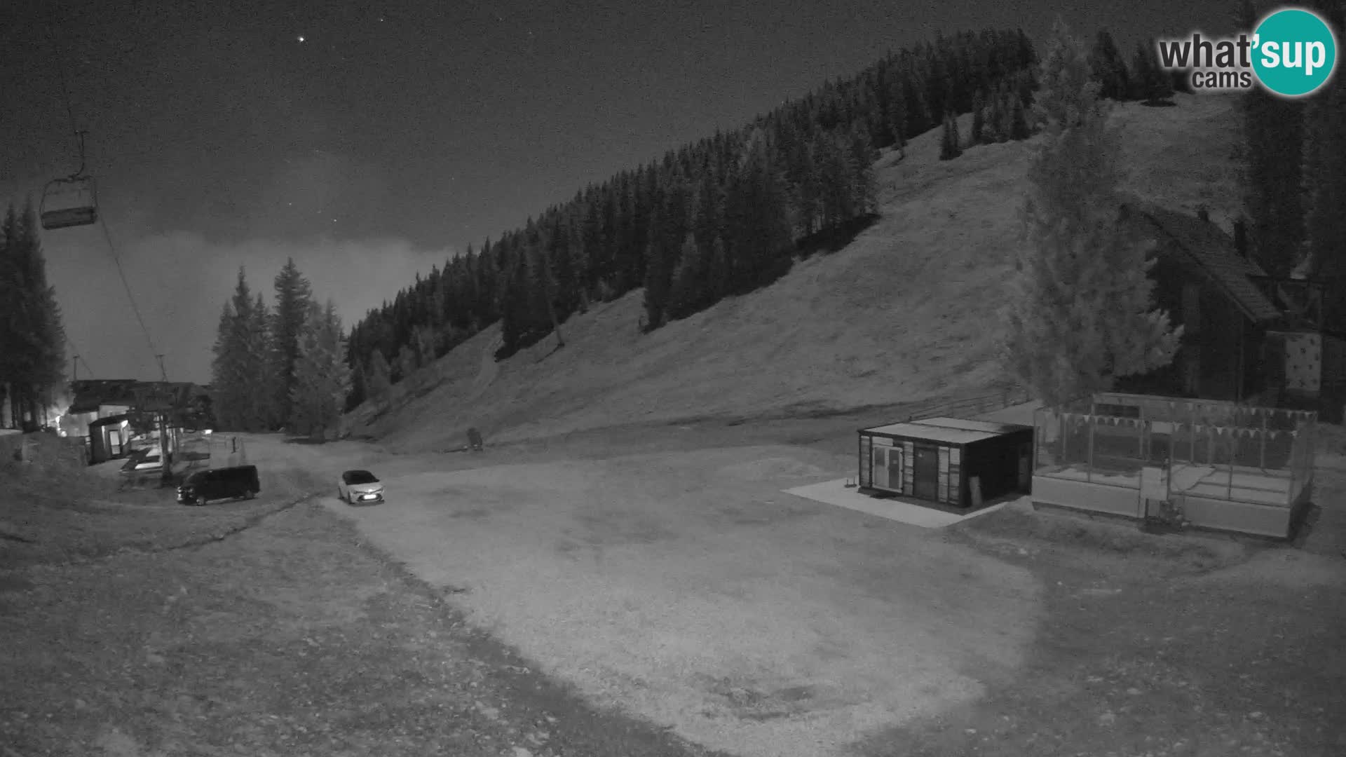 Webcam en direct de la station de ski de GOLTE – vue sur Medvedjak – Slovénie