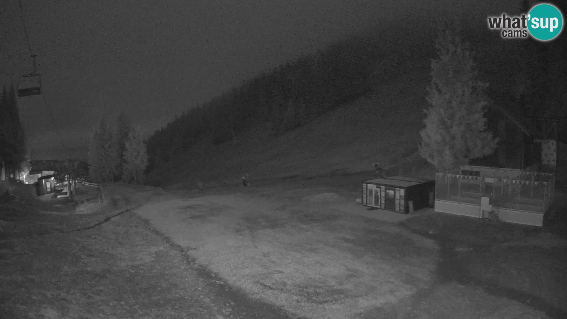 Cámara web en vivo de la estación de esquí GOLTE – vista a Medvedjak – Eslovenia