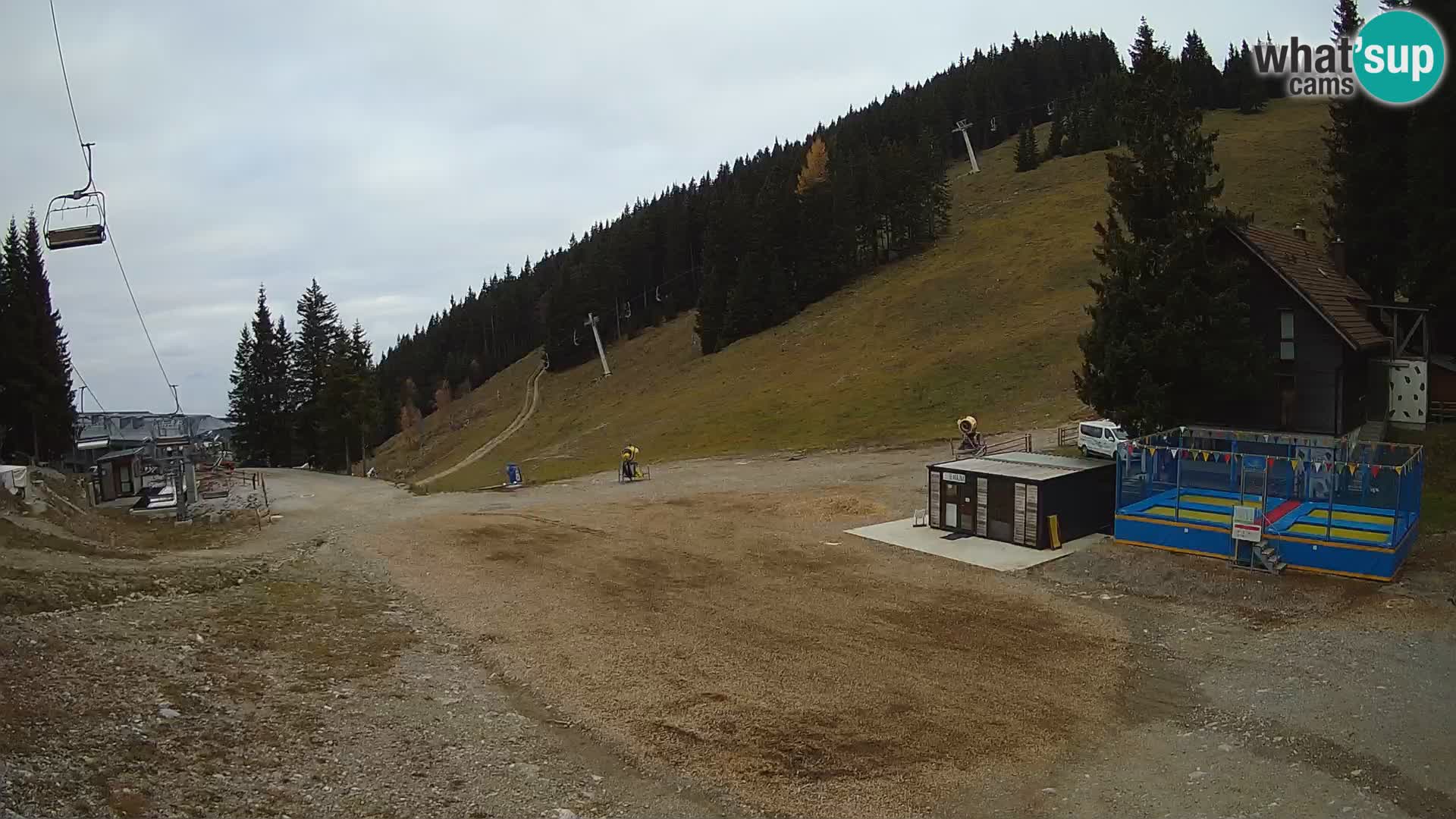 GOLTE Skigebiet webcam – Schöne Aussicht auf Medvedjak – Slowenien