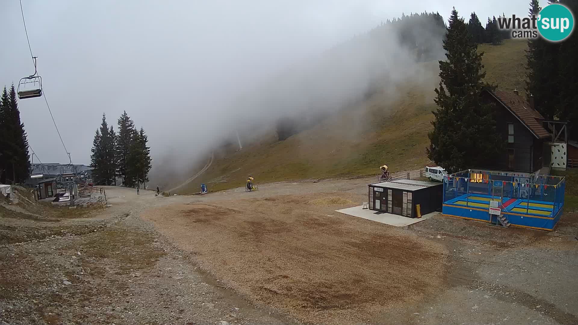 GOLTE Skigebiet webcam – Schöne Aussicht auf Medvedjak – Slowenien