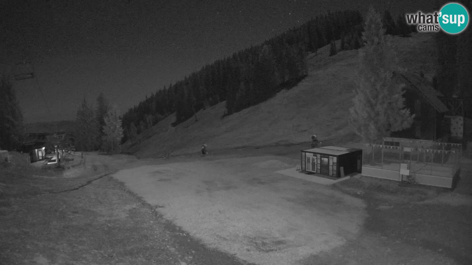 Cámara web en vivo de la estación de esquí GOLTE – vista a Medvedjak – Eslovenia