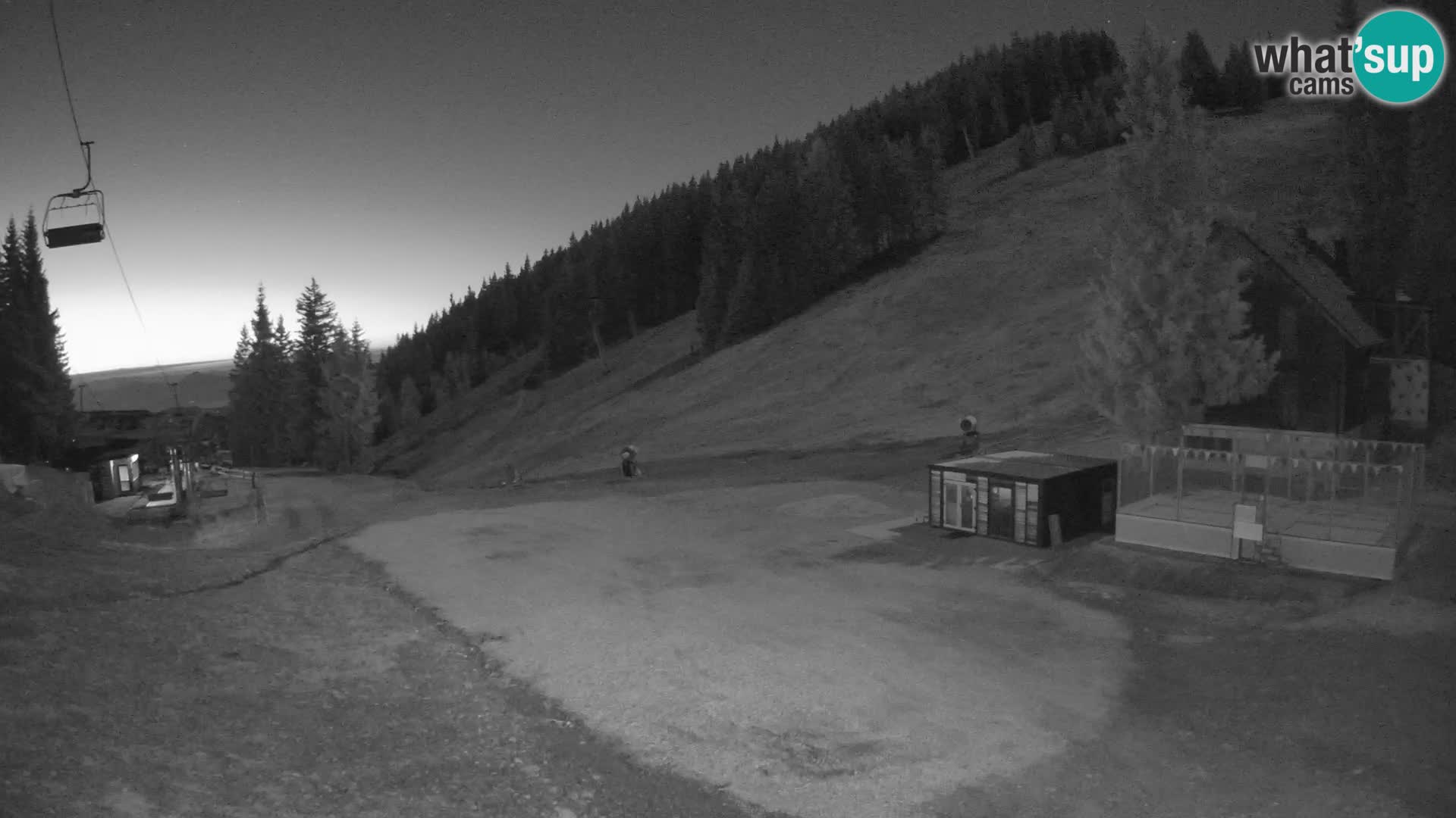 GOLTE Ski resort live webcam – view to Medvedjak – Slovenia