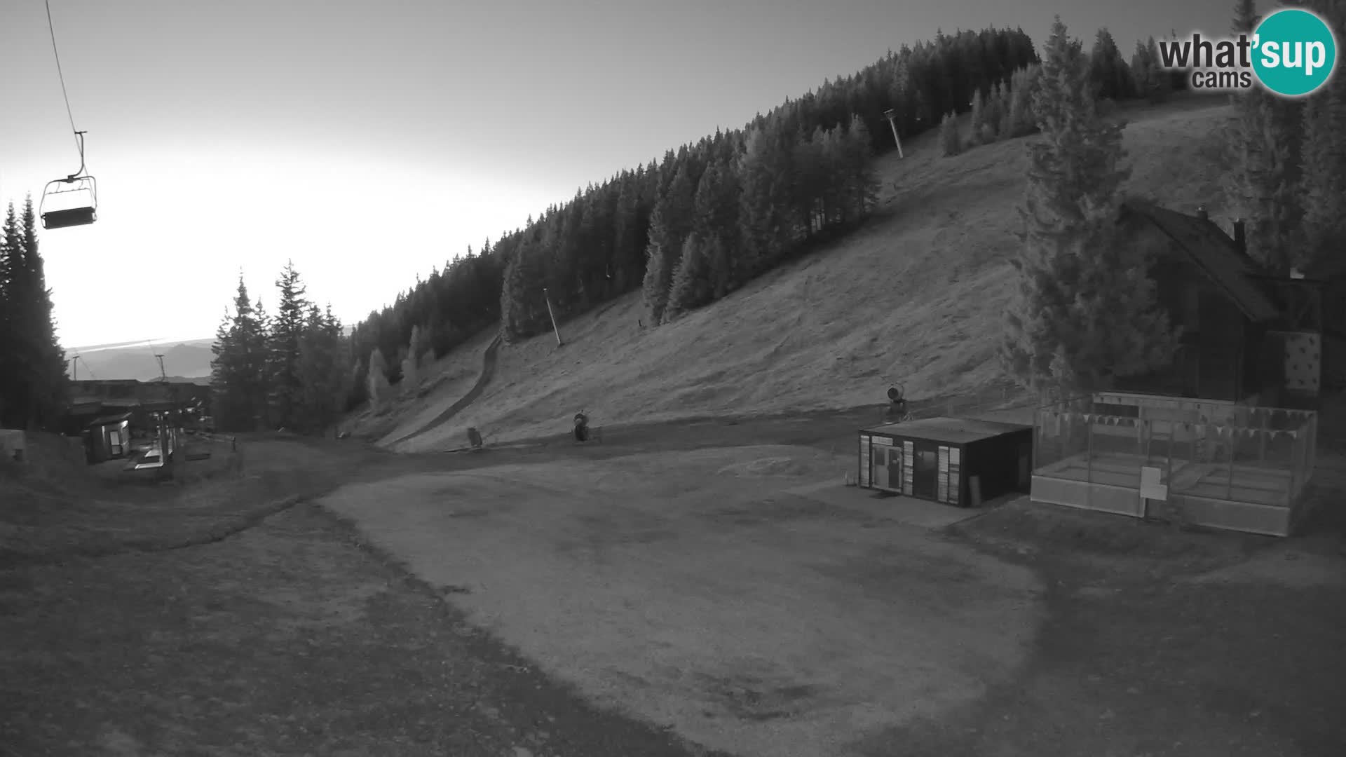 GOLTE Ski resort live webcam – view to Medvedjak – Slovenia
