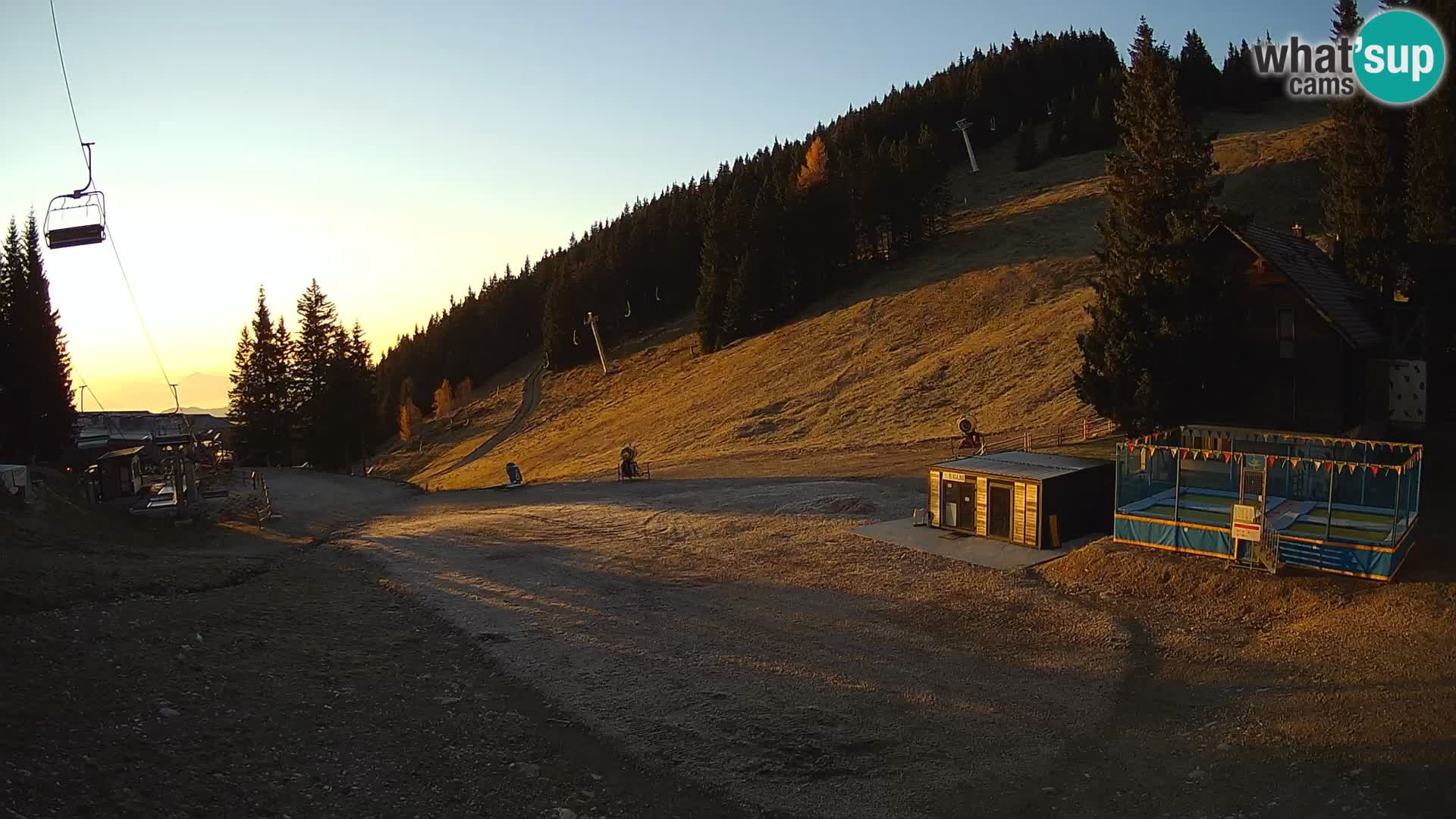 GOLTE Skigebiet webcam – Schöne Aussicht auf Medvedjak – Slowenien