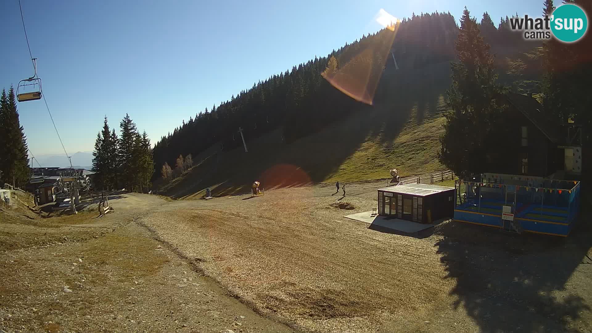 GOLTE Ski resort live webcam – view to Medvedjak – Slovenia
