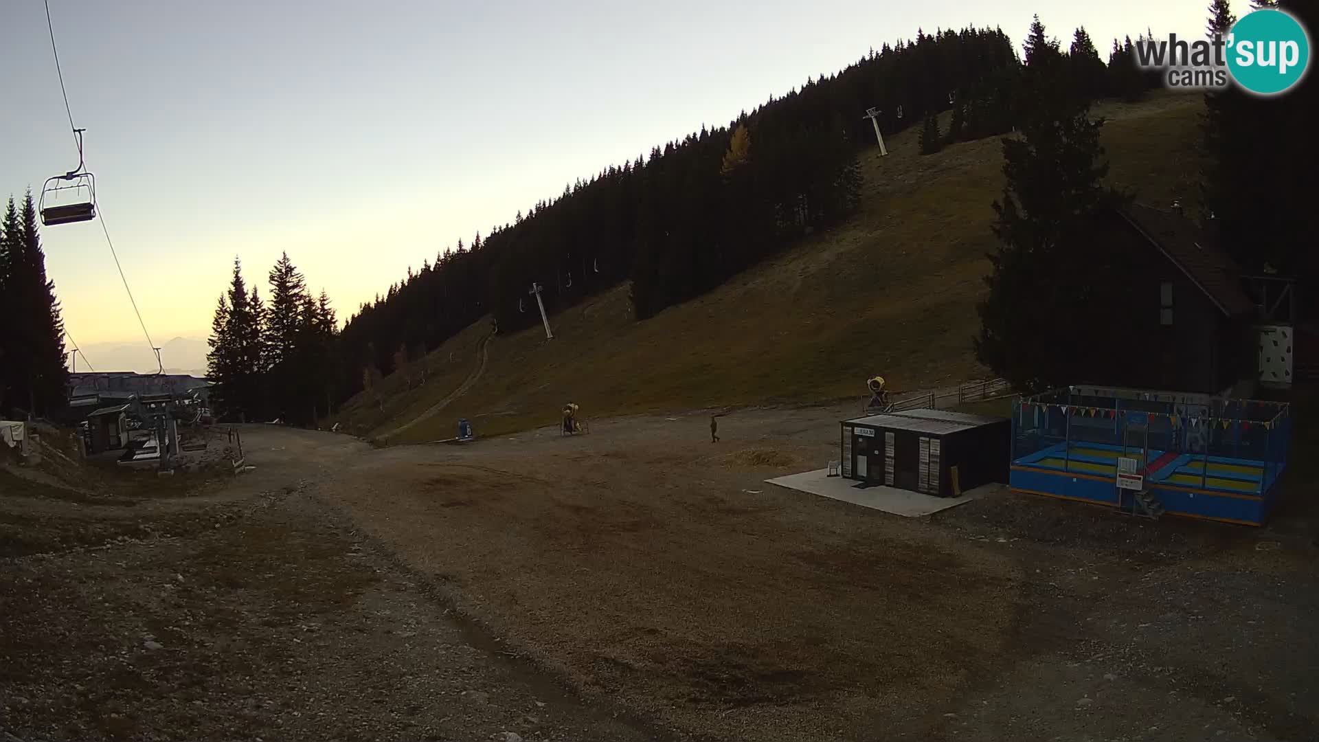 GOLTE Ski resort live webcam – view to Medvedjak – Slovenia