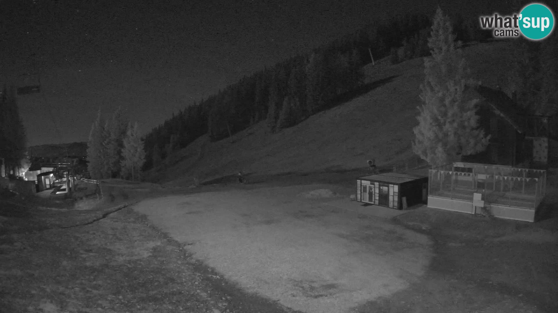 GOLTE skijalište web kamera – pogled na Medvedjak – Slovenija