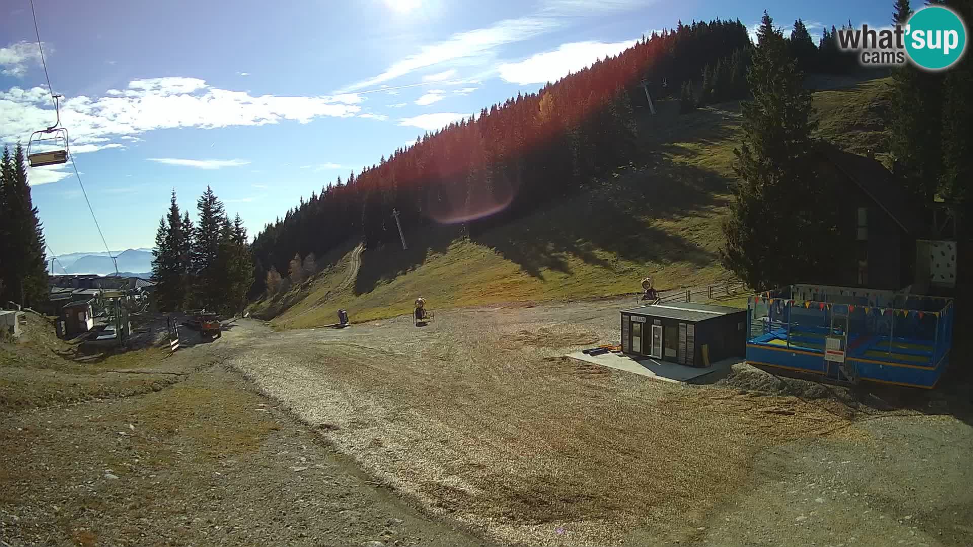 Webcam en direct de la station de ski de GOLTE – vue sur Medvedjak – Slovénie