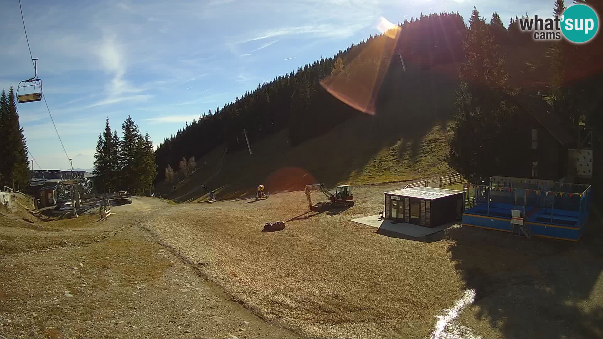 GOLTE Ski resort live webcam – view to Medvedjak – Slovenia