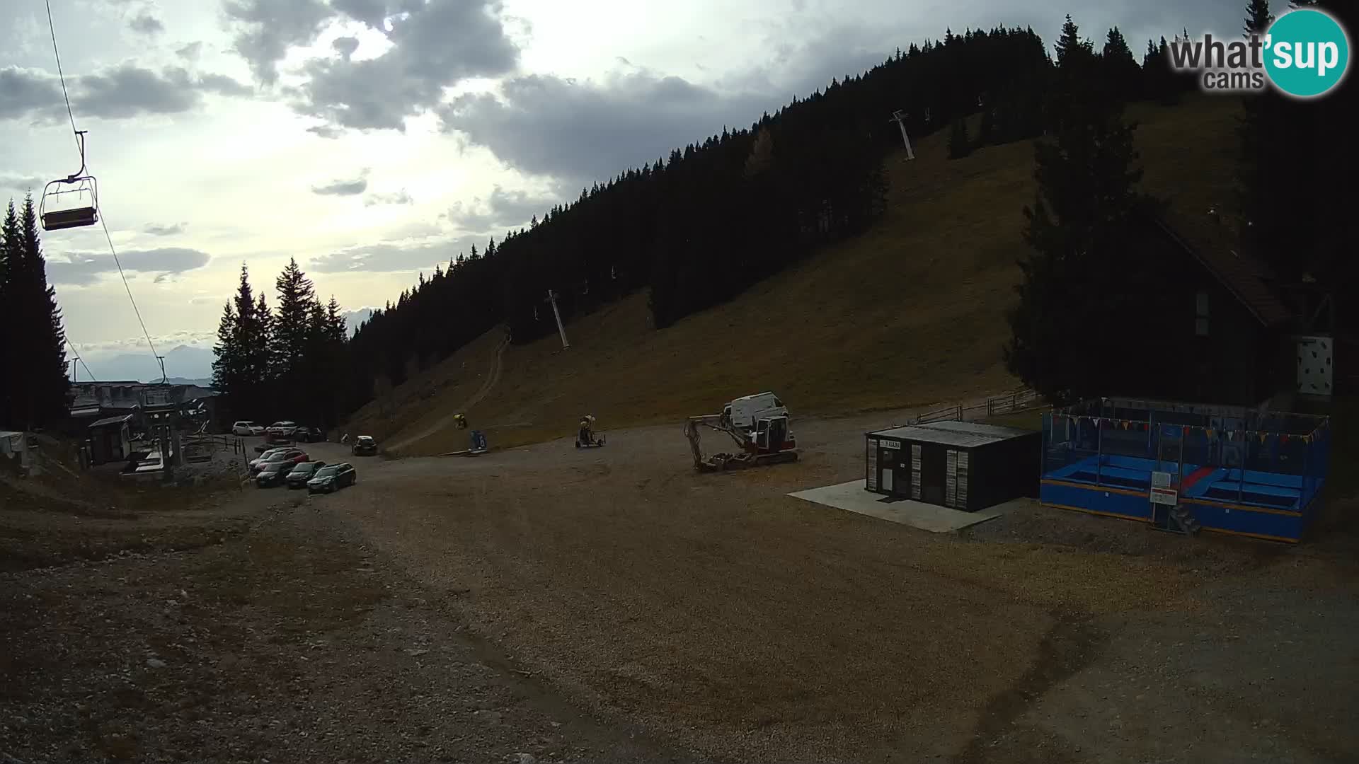 GOLTE Skigebiet webcam – Schöne Aussicht auf Medvedjak – Slowenien