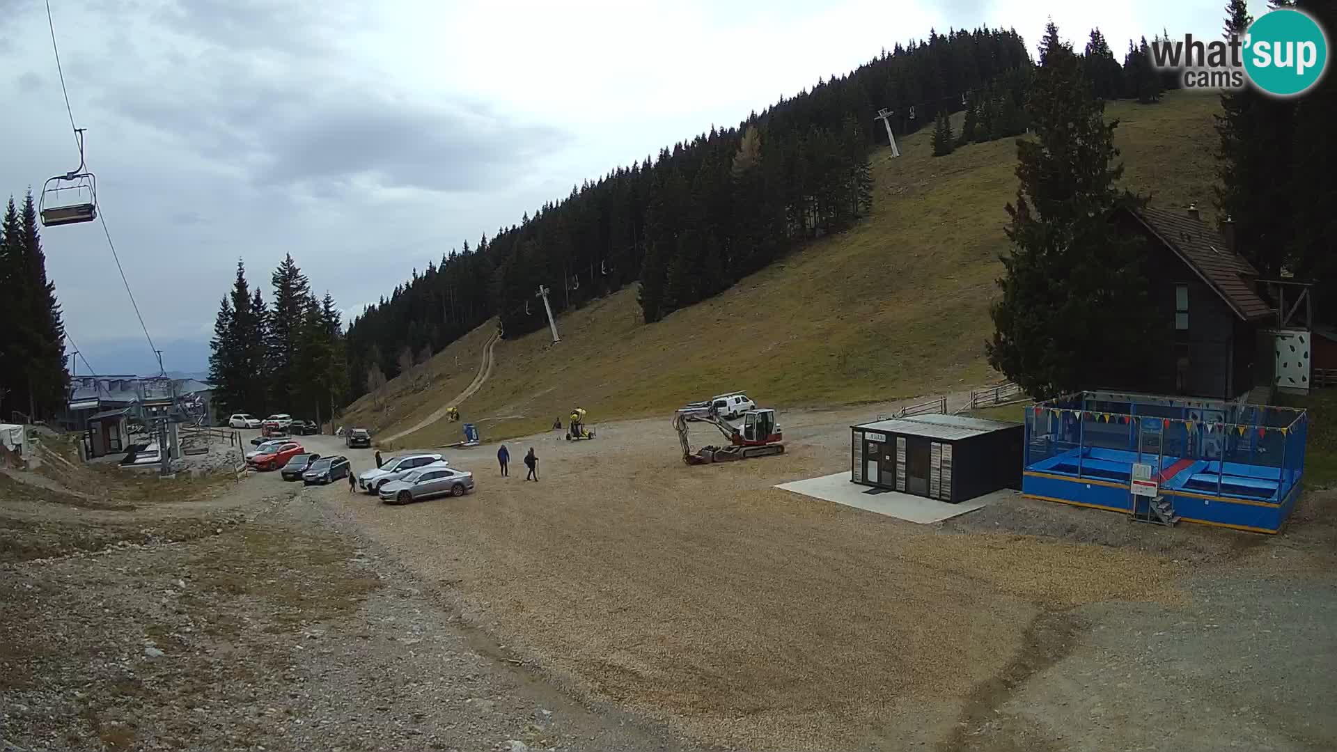 GOLTE Skigebiet webcam – Schöne Aussicht auf Medvedjak – Slowenien