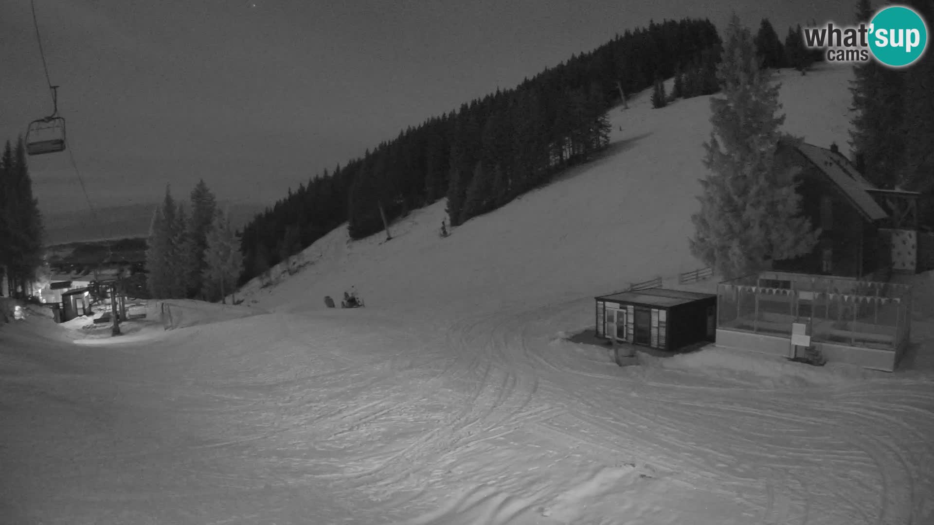 GOLTE Ski resort live webcam – view to Medvedjak – Slovenia