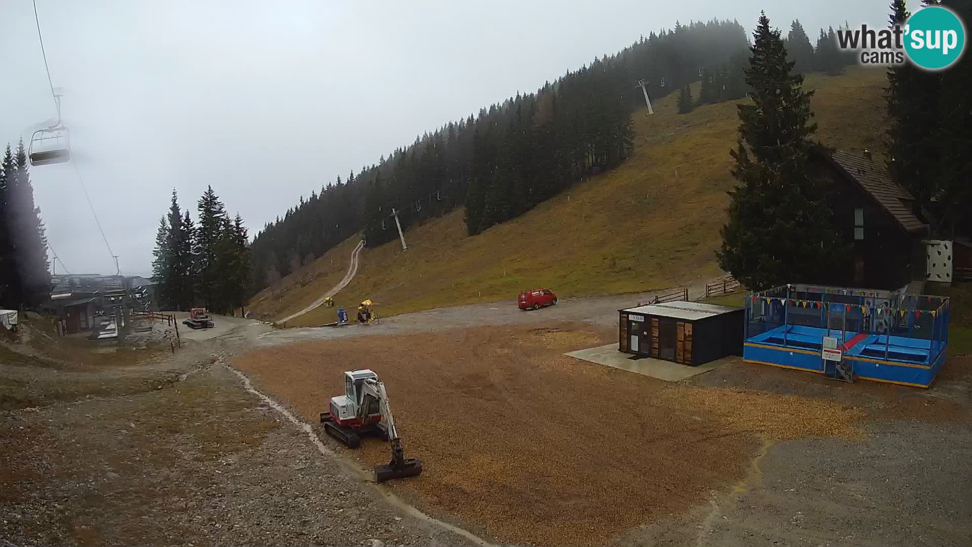 GOLTE Skigebiet webcam – Schöne Aussicht auf Medvedjak – Slowenien