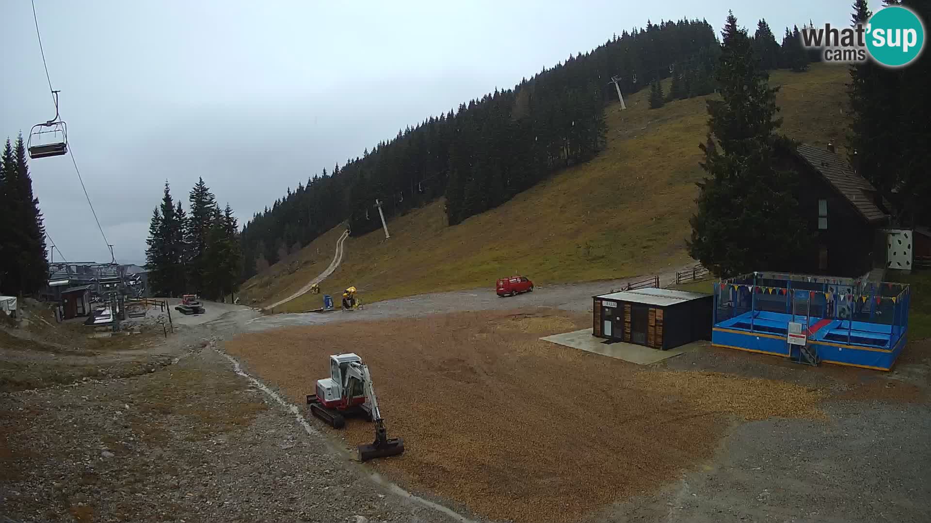 GOLTE Skigebiet webcam – Schöne Aussicht auf Medvedjak – Slowenien