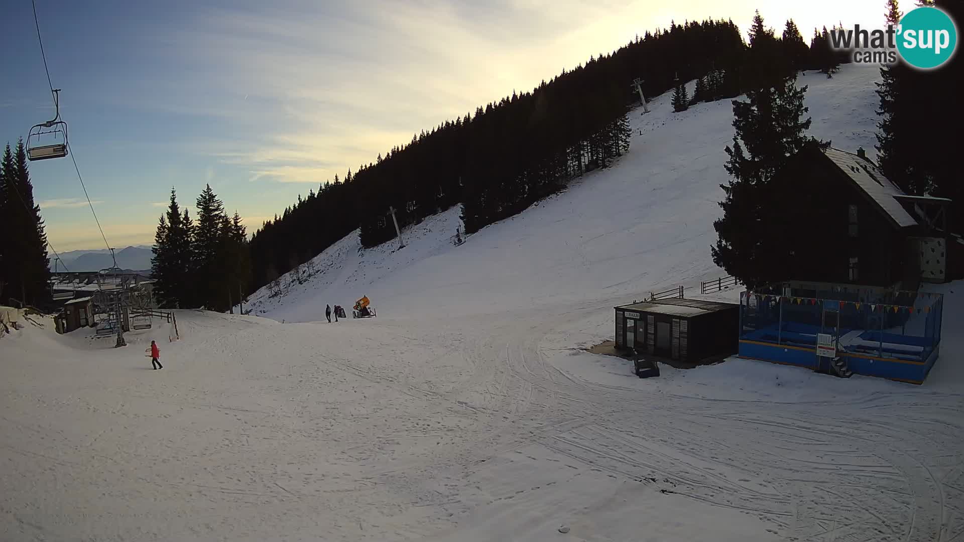 GOLTE Skigebiet webcam – Schöne Aussicht auf Medvedjak – Slowenien