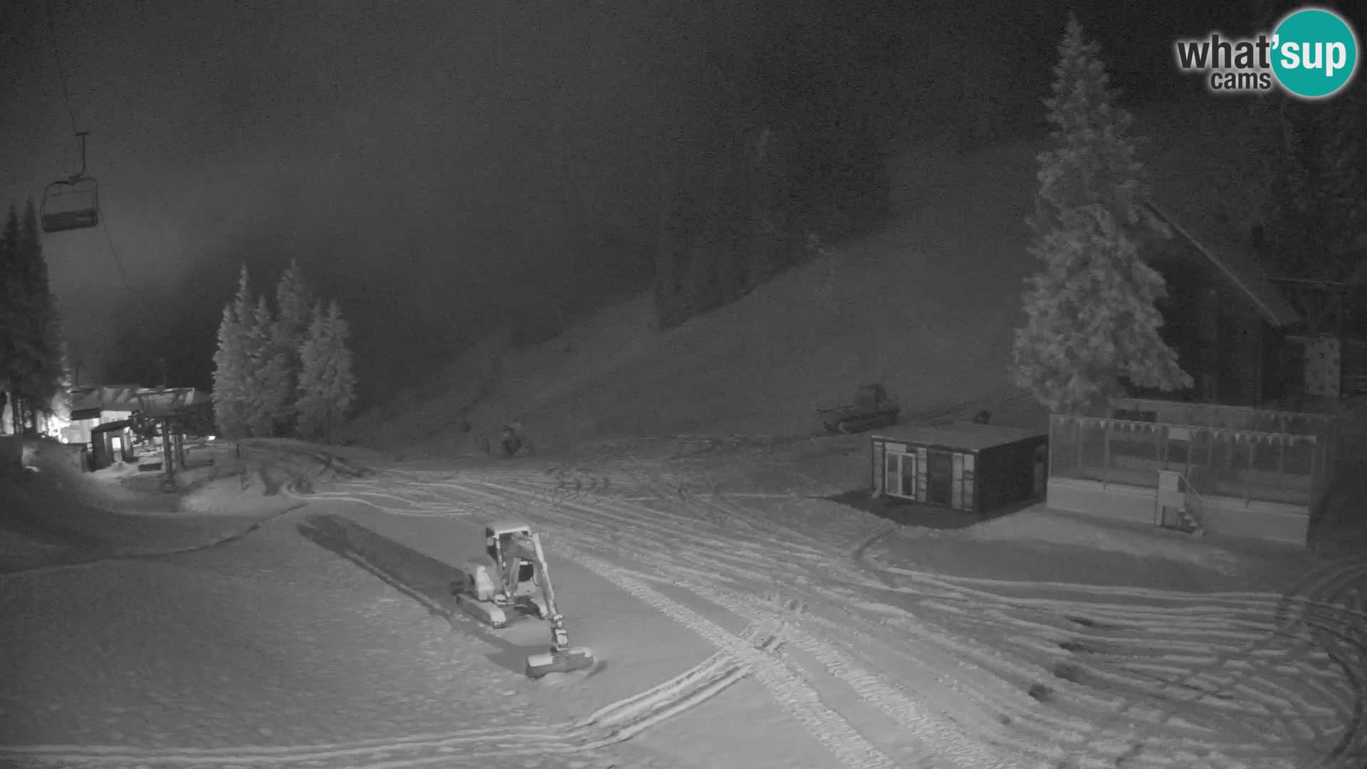 Webcam en direct de la station de ski de GOLTE – vue sur Medvedjak – Slovénie