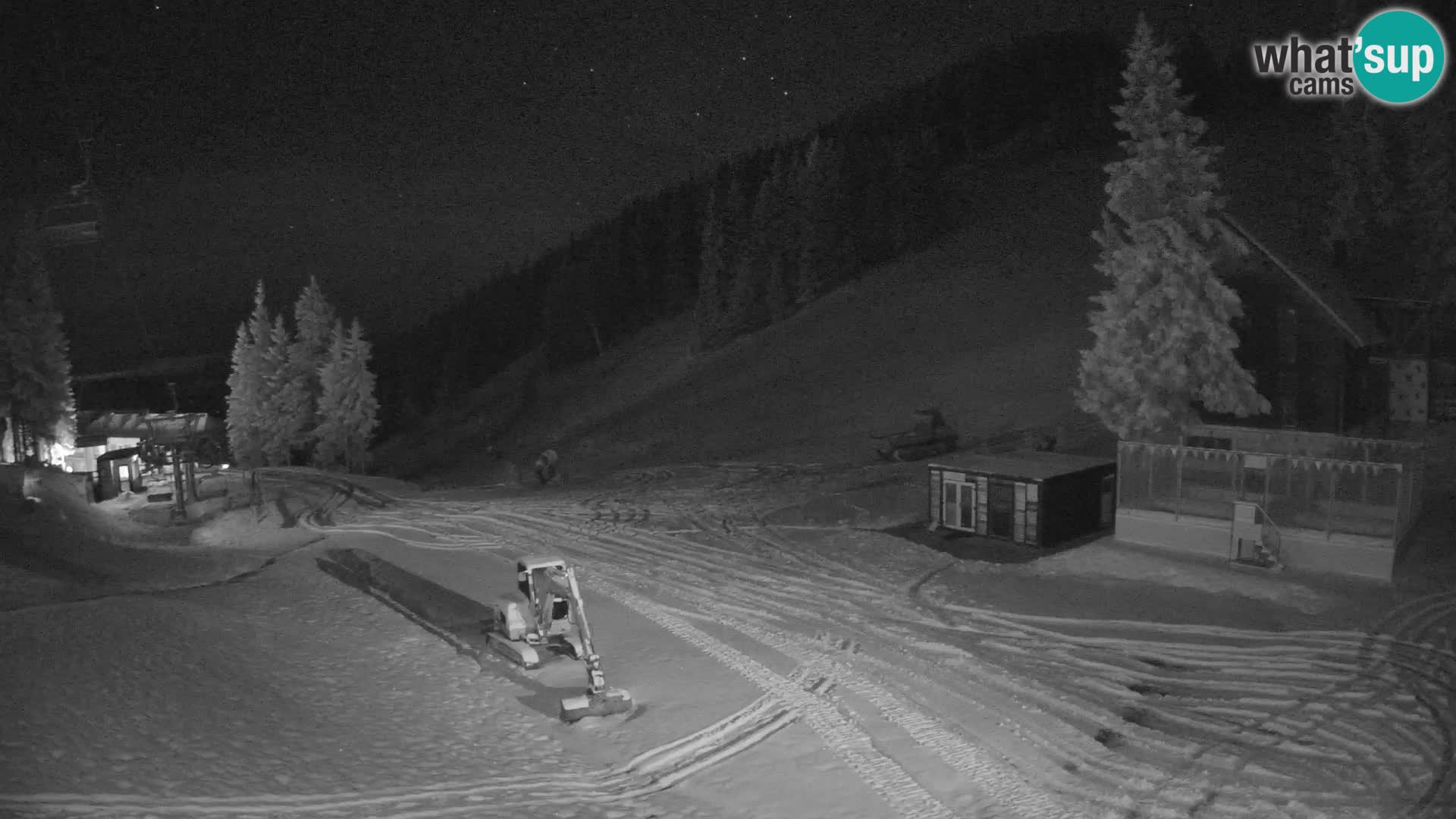 GOLTE Skigebiet webcam – Schöne Aussicht auf Medvedjak – Slowenien